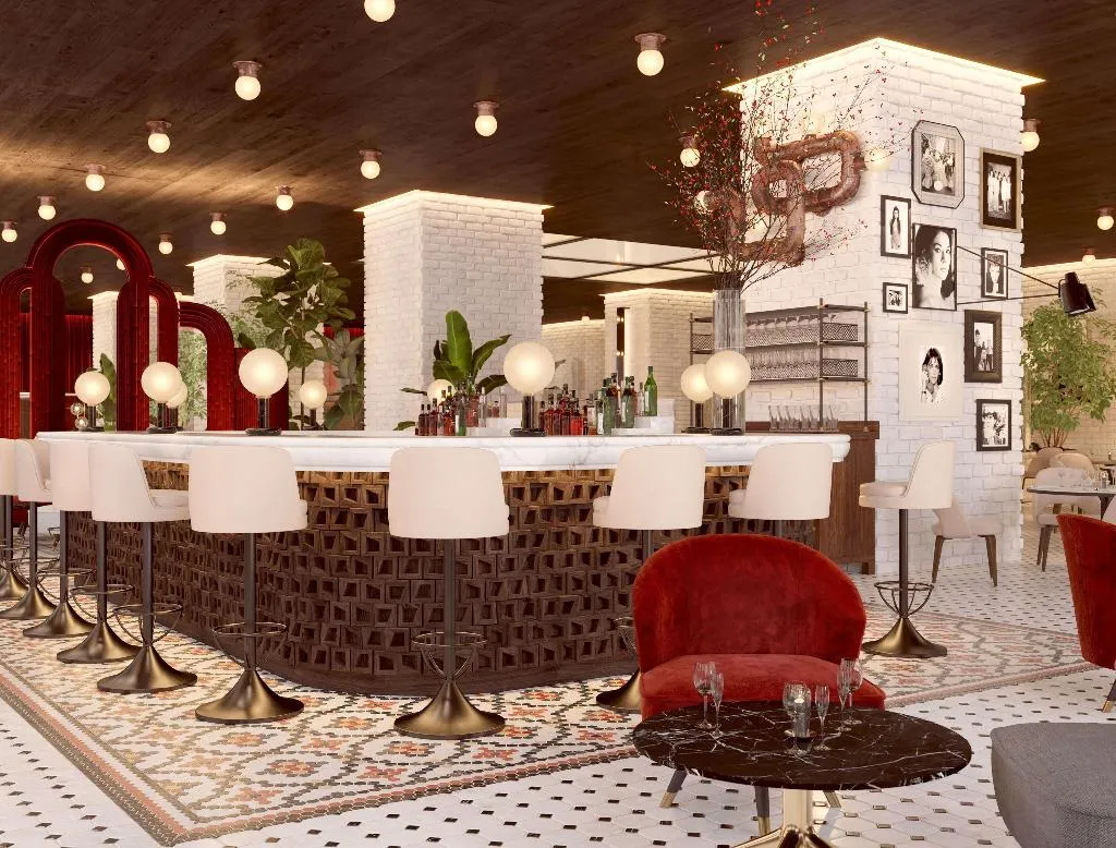 Bar, Canopy by Hilton Madrid Castellana, Madrid