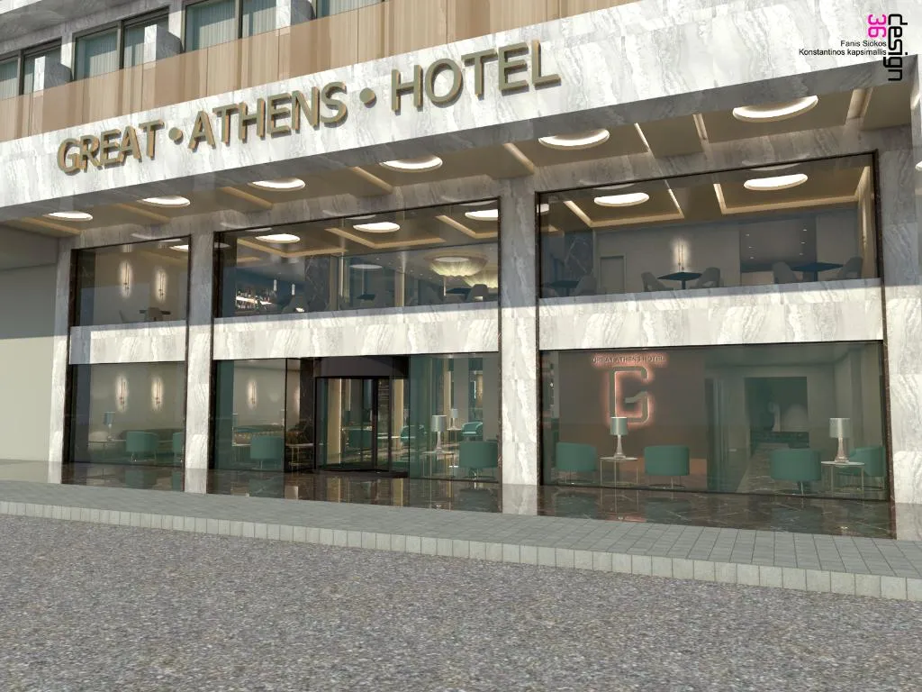 General view, Leonardo Hotel Athens City Center’, Athens