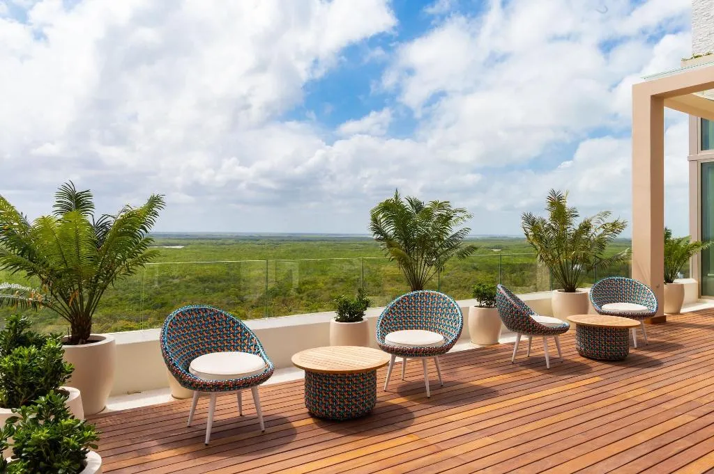 Terrace, Villa Del Palmar All Inclusive Contemporary Splend, Cancun Area