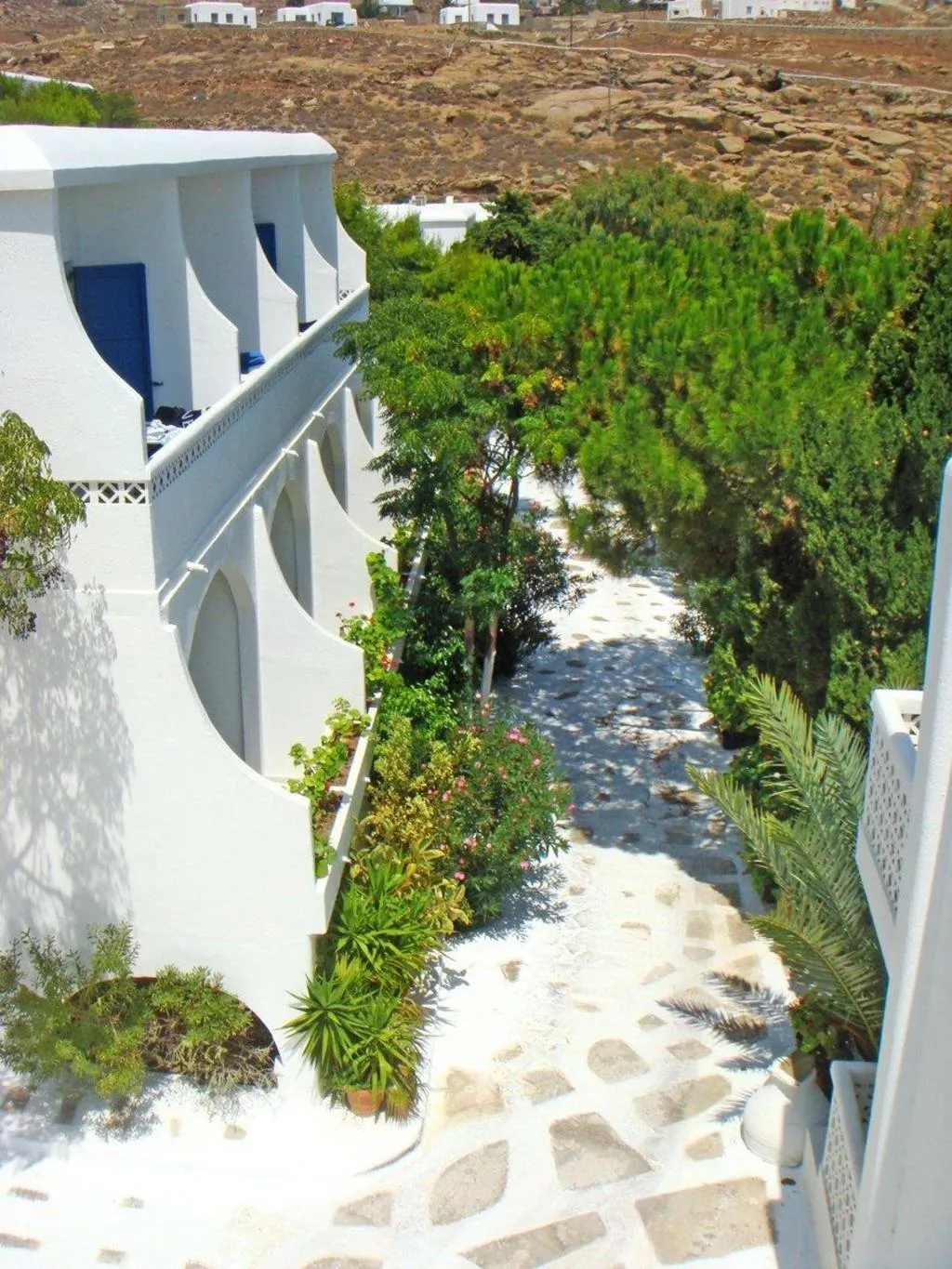 General view, Aphrodite Beach, Mykonos