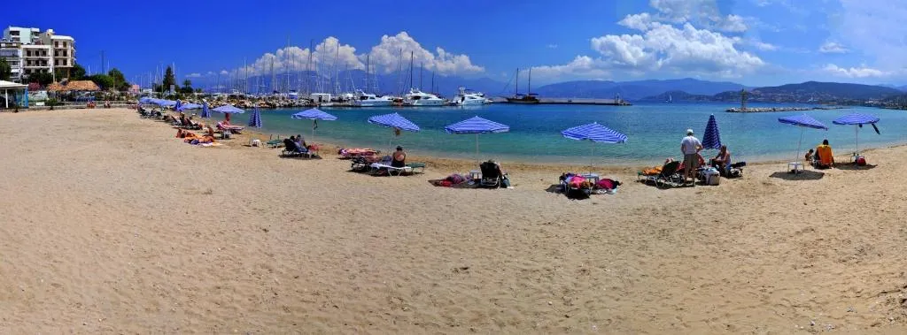 Beach, Santa Marina Unique Hotel, Crete