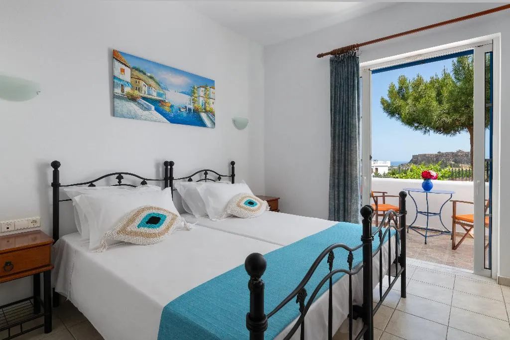 STUDIO SEA VIEW Room, Lindian Myth Sea View Studios, Rhodes