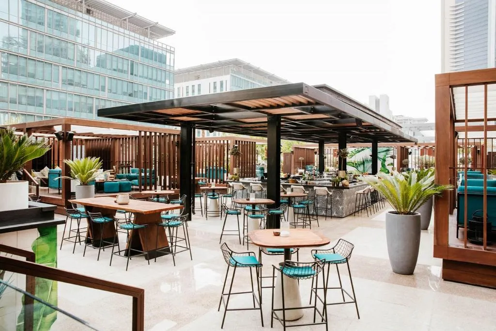 Terrace, The Ritz Carlton, Difc Executive Residences, Dubai