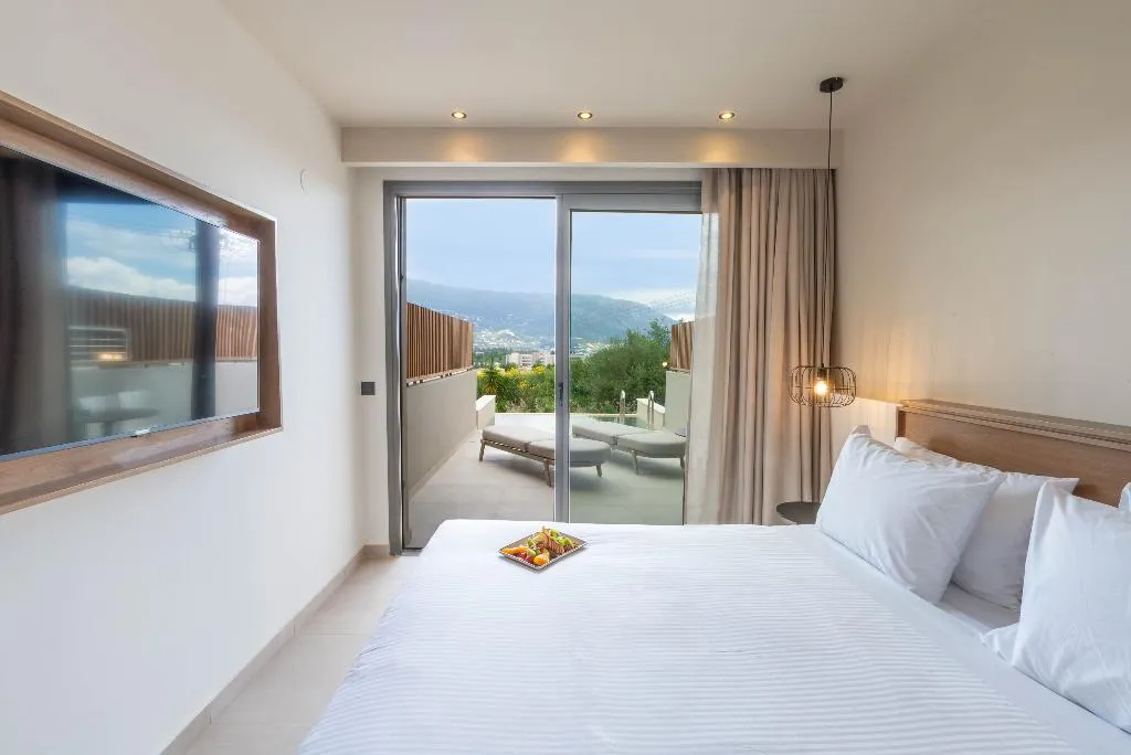 JUNIOR SUITE WITH PRIVATE POOL Room, Iolida Corfu Resort & Spa, Corfu