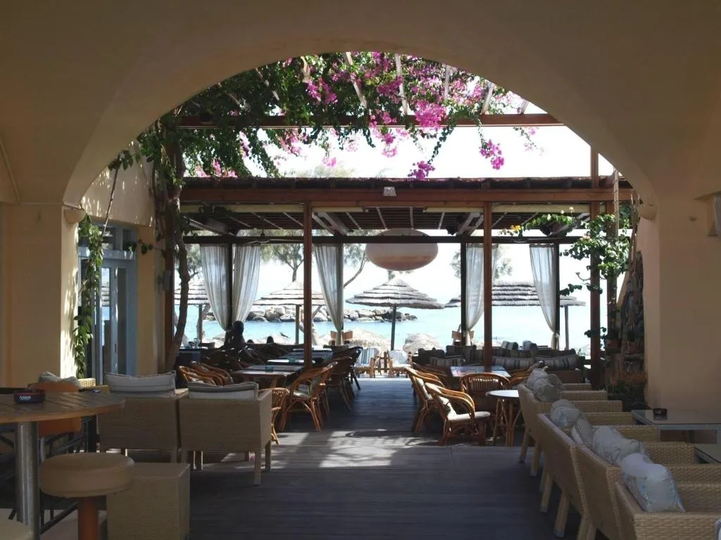 Restaurant, Levante Beach, Santorini