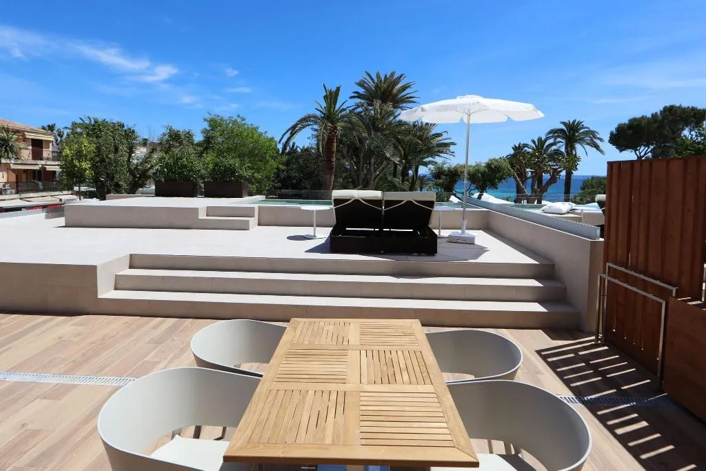 Terrace, Son Caliu Hotel Spa Oasis, Majorca