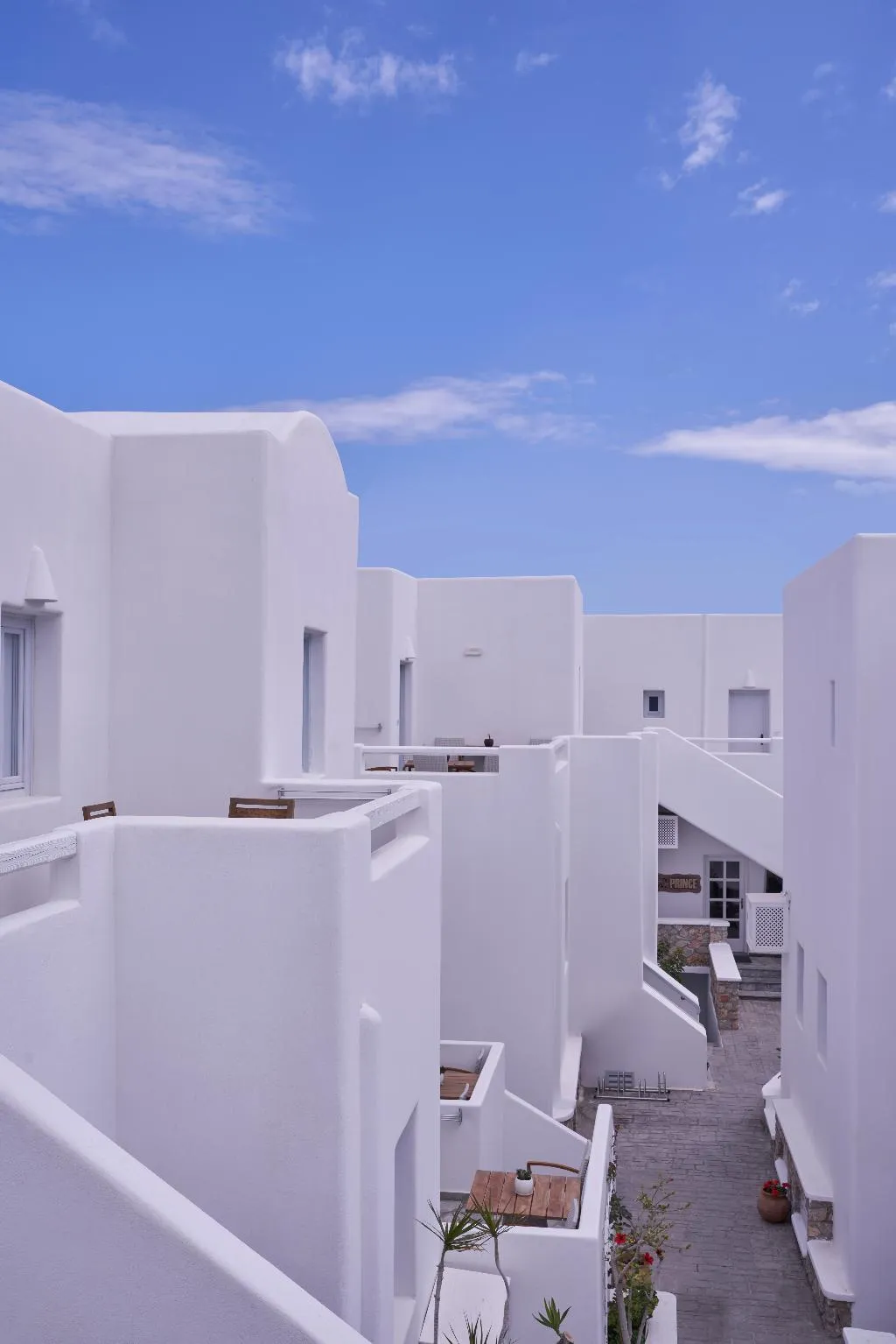 General view, Makris Beach Hotel, Santorini