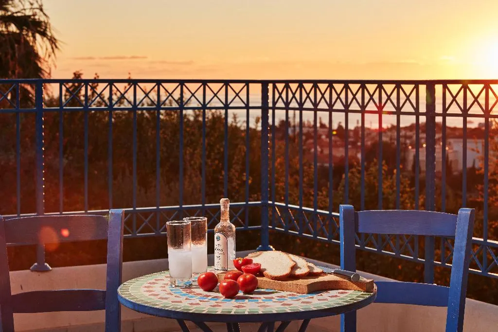 Terrace, Azzurro Luxury Holiday Villas, Cyprus