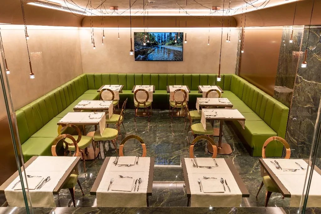 Restaurant, Ariston Hotel, Milan