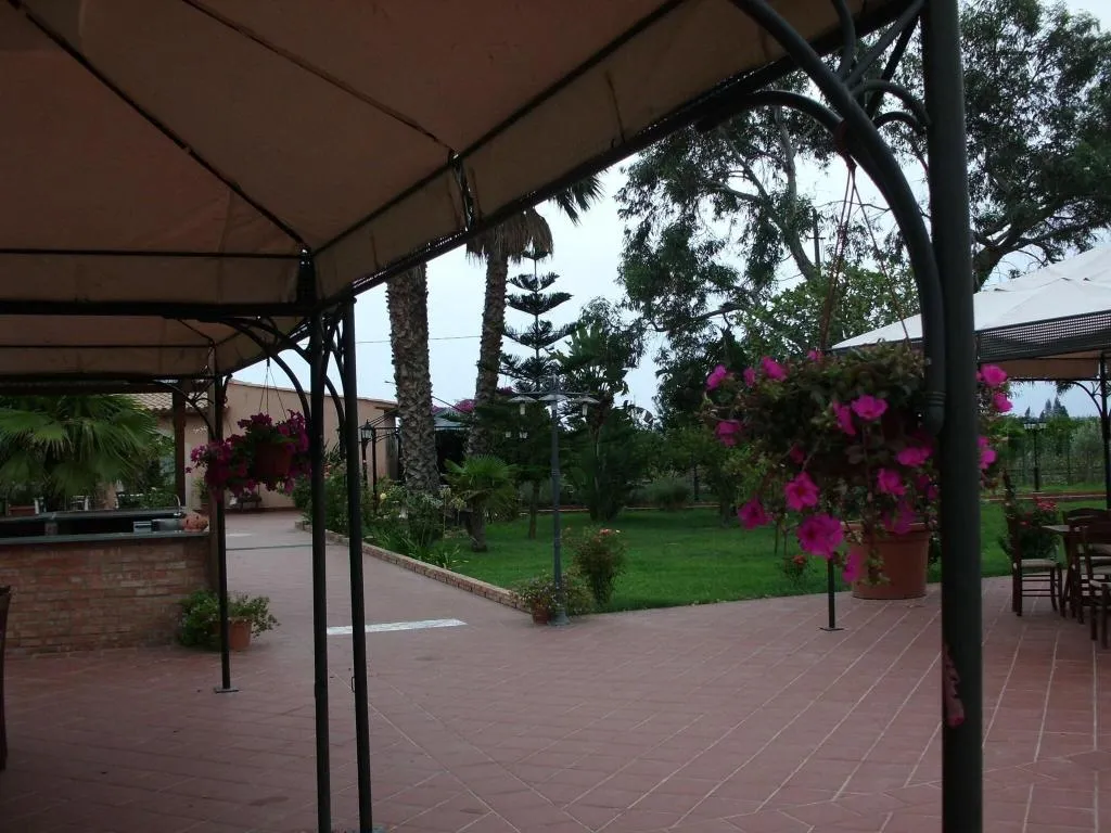 Terrace, Villa Cristina, Catania