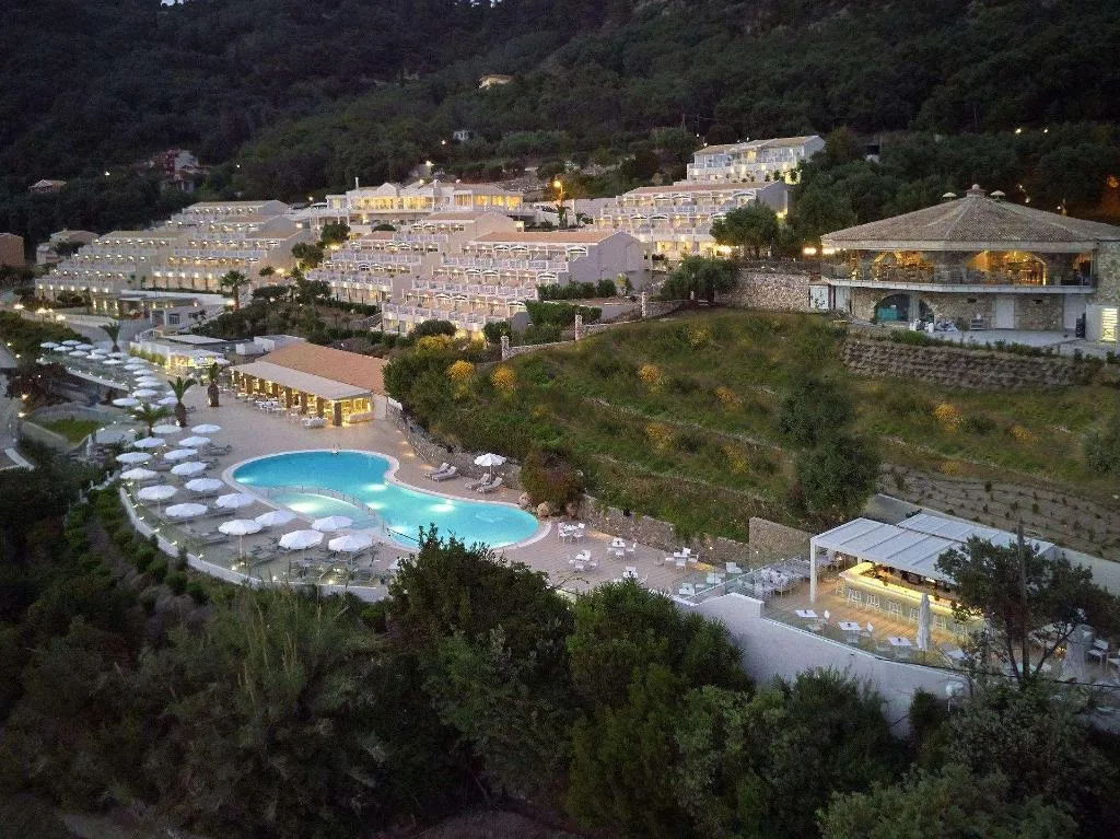 General view, Pelekas Monastery, Corfu