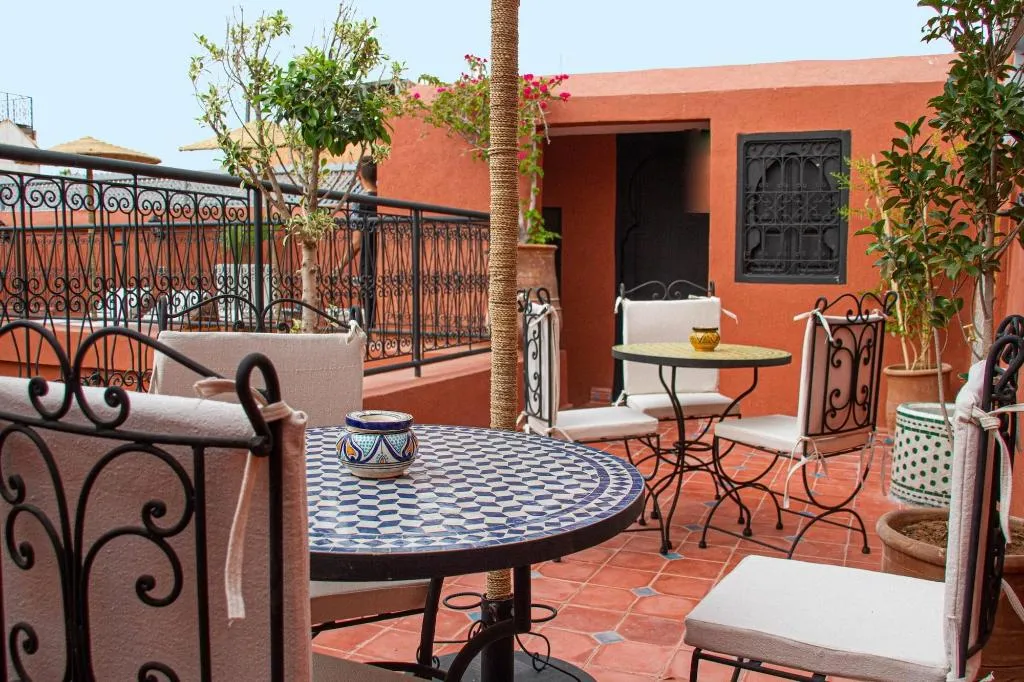 Terrace, Riad Dar Tamlil, Marrakech
