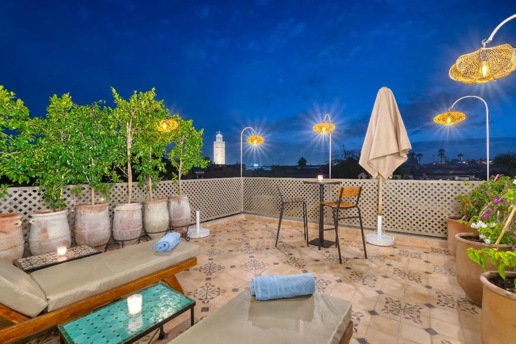 Terrace, Palais Tara & Spa, Marrakech