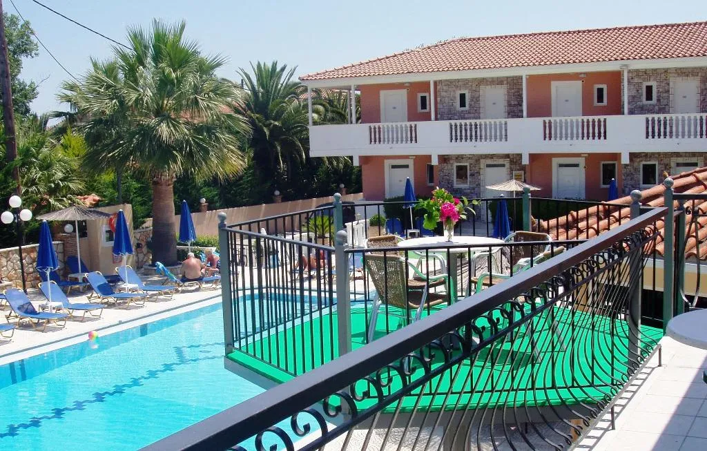 Terrace, Paradise Apartments, Zante