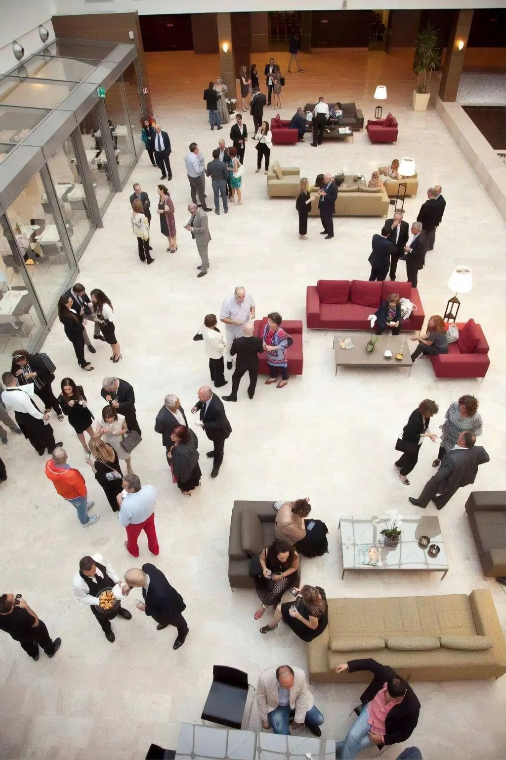 Lobby, Plaza Caserta, Naples