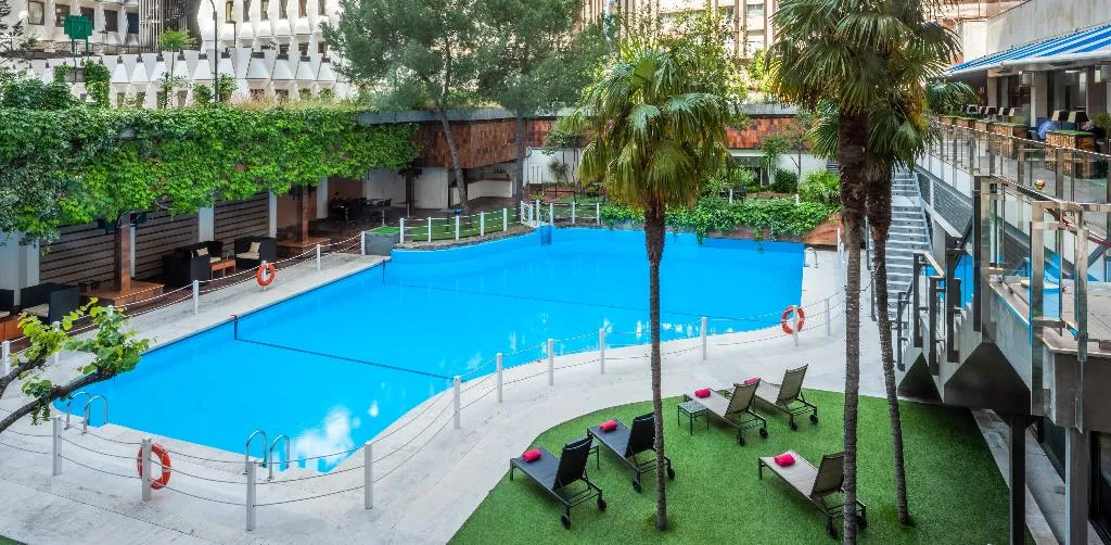 Pool, Melia Castilla, Madrid