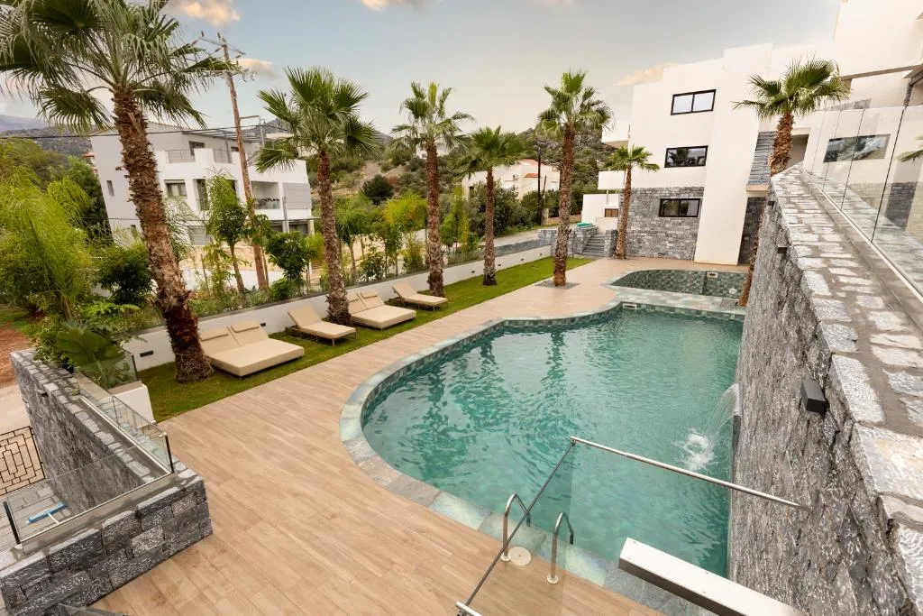 Terrace, Lazar Lux Suites - Ammoudara, Crete