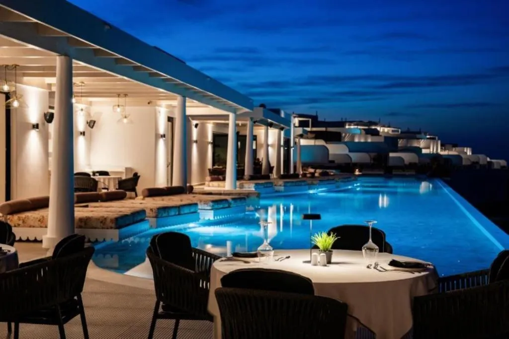 Restaurant, Cresanto Luxury Suites Santorini, Santorini