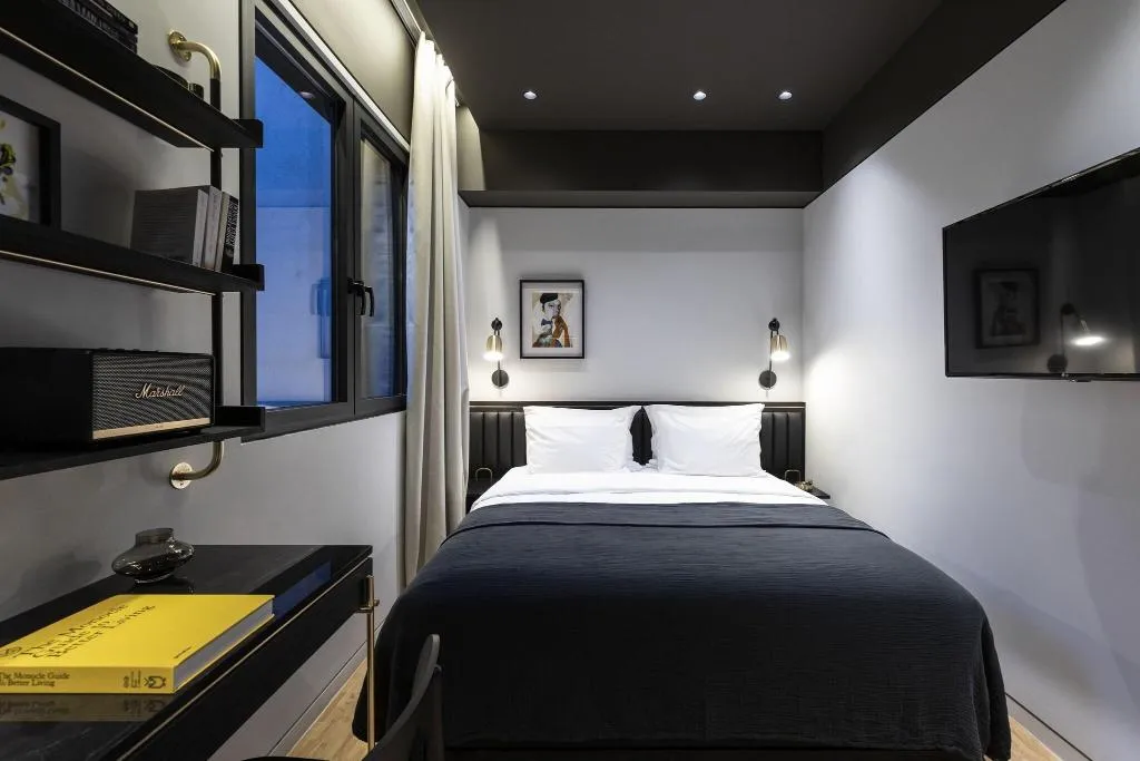 DOUBLE QUEEN SIZE BED Room, The Modernist Athens, Athens