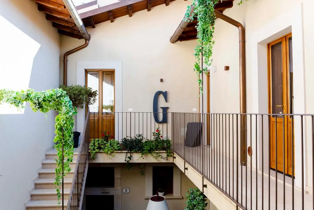 Terrace, Ginevra Boutique Rooms, Rome