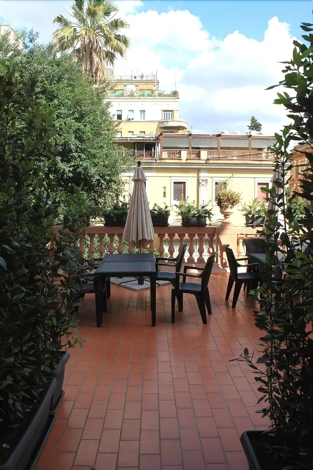 Terrace, The Roma House, Naples