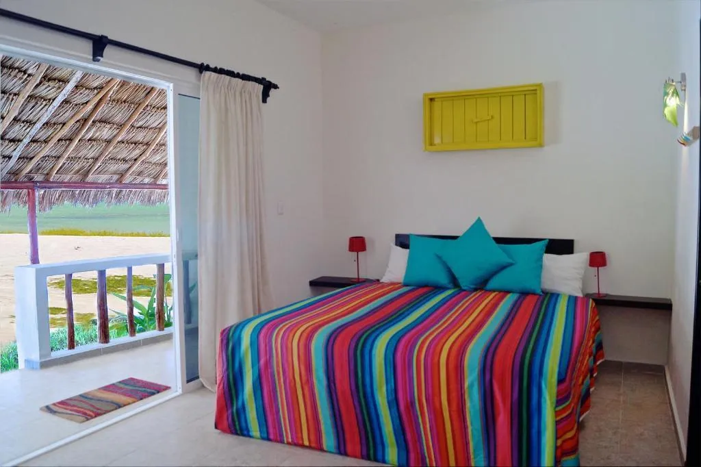 DOUBLE OCEAN FRONT Room, Puerto Holbox, Cancun Area