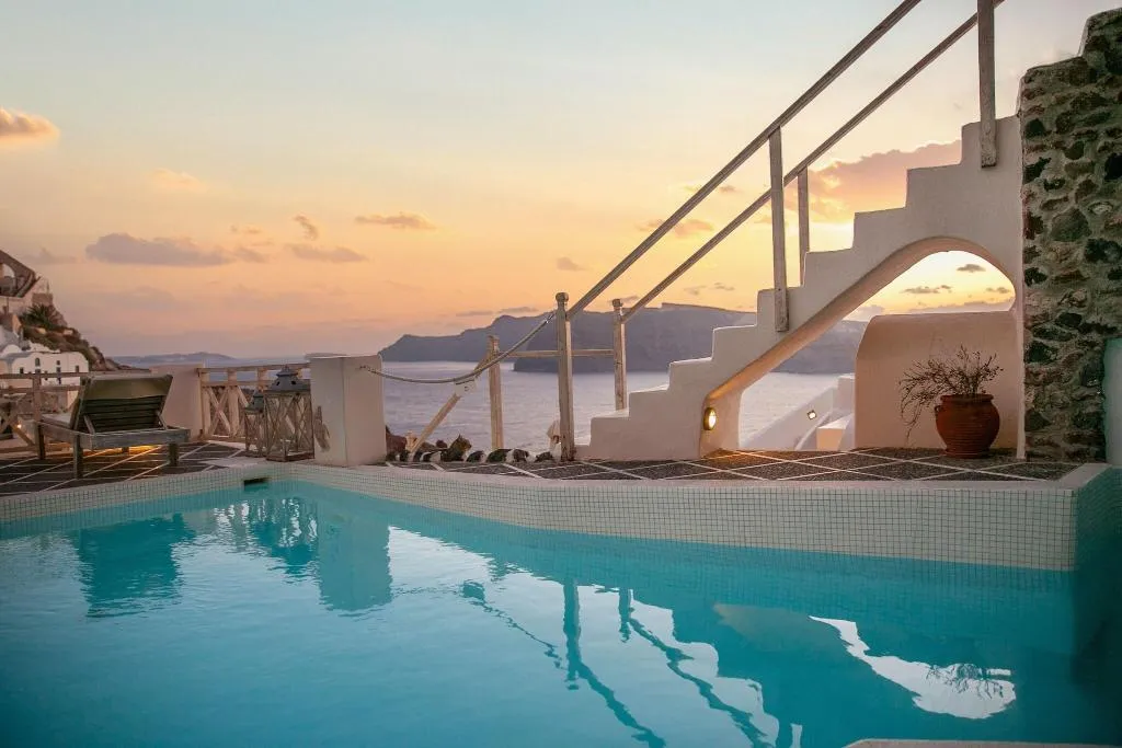 Pool, Oia Mare Villas, Santorini