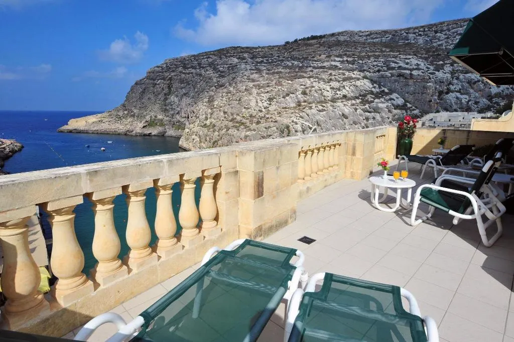 Terrace, San Andrea Hotel, Gozo