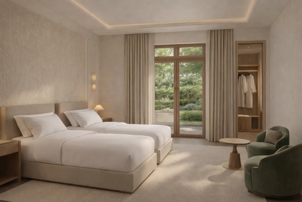 TWIN SUPERIOR GARDEN VIEW Room, The Bristol Bol, Split