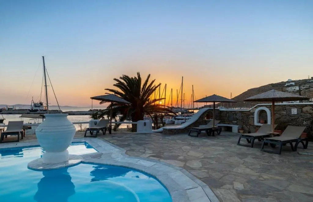 Pool, Olia Hotel, Mykonos
