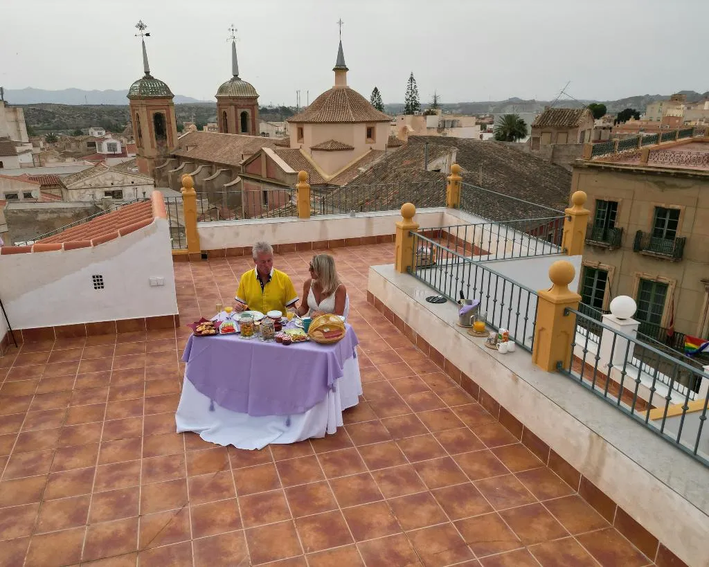 Terrace, El Palacete, Costa Almeria