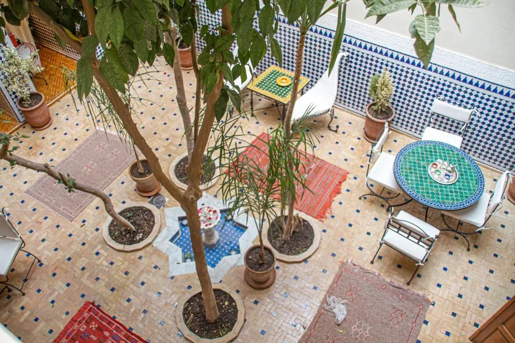 Terrace, Riad Dar Tamlil, Marrakech