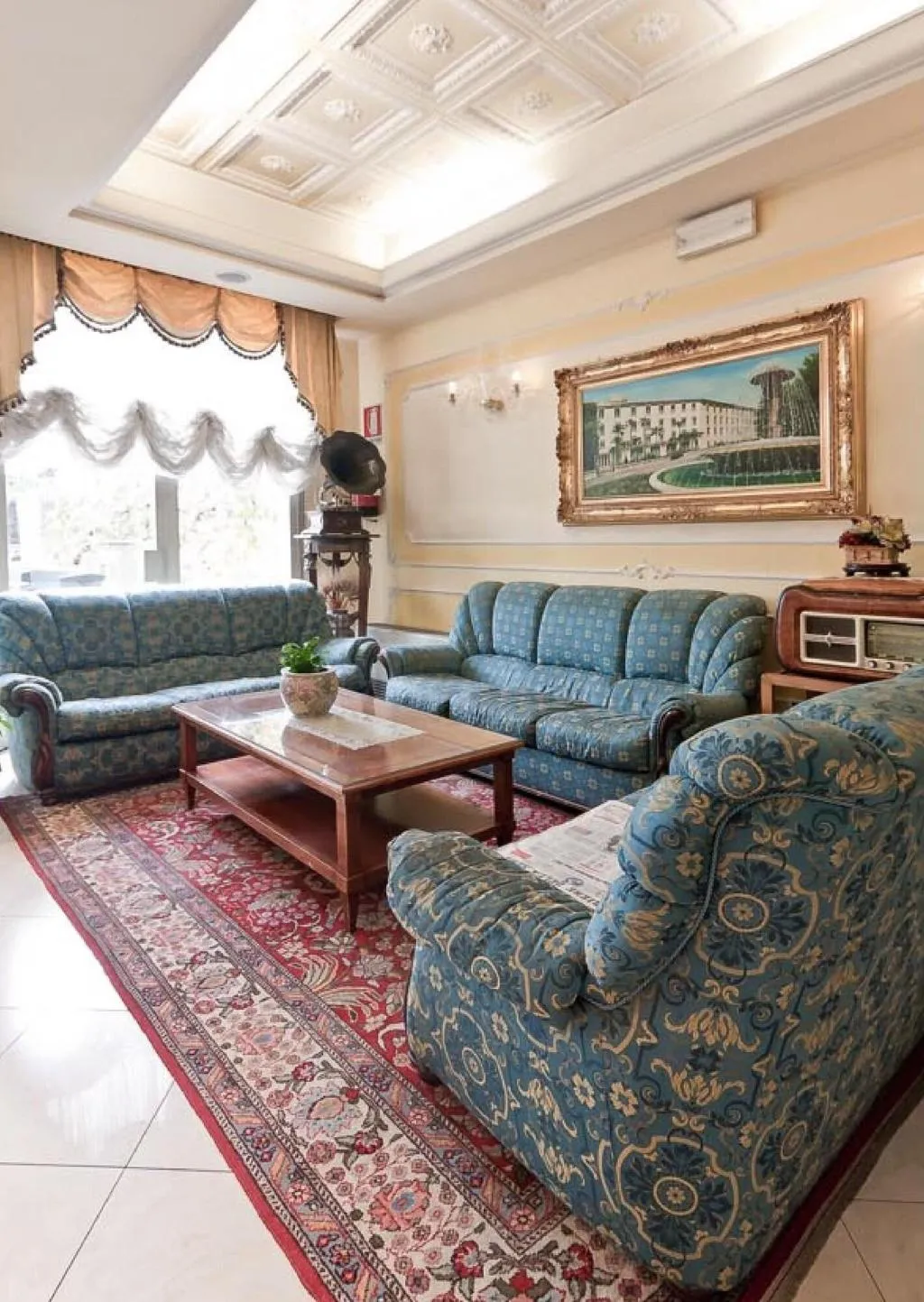 Lobby, Hotel Terme Roma, Venice