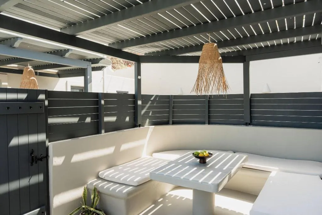 Terrace, Black Diamond Suites - Adults Only, Santorini