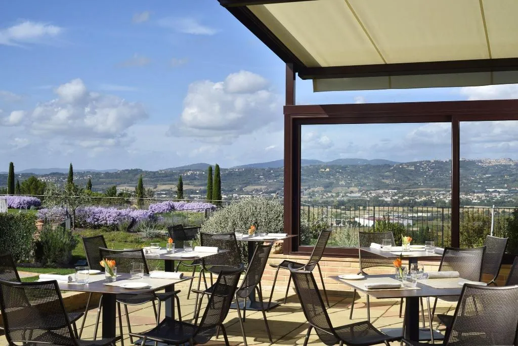 Terrace, Borgobrufa Spa Resort Adults Only, Perugia