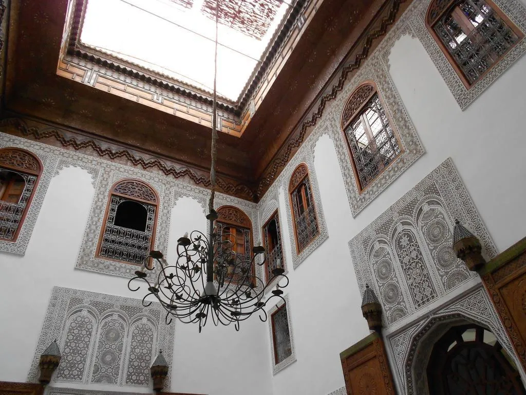General view, Riad Damia, Fez