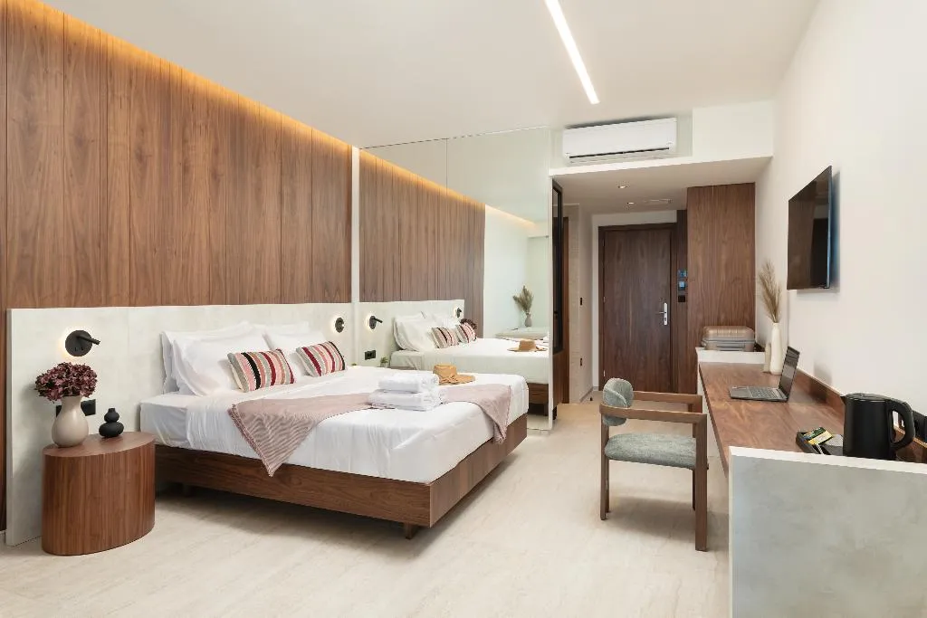 JUNIOR SUITE WITH BALCONY Room, Elia Sea Suites, Crete
