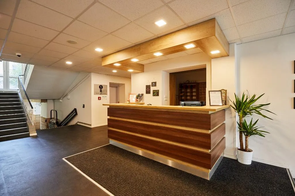 Lobby, University Hotel, Prague