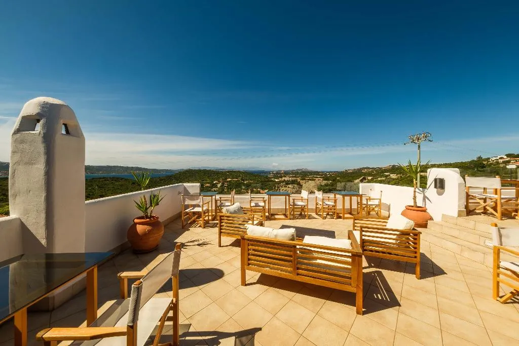 Terrace, Hotel Pedra Santa, Olbia