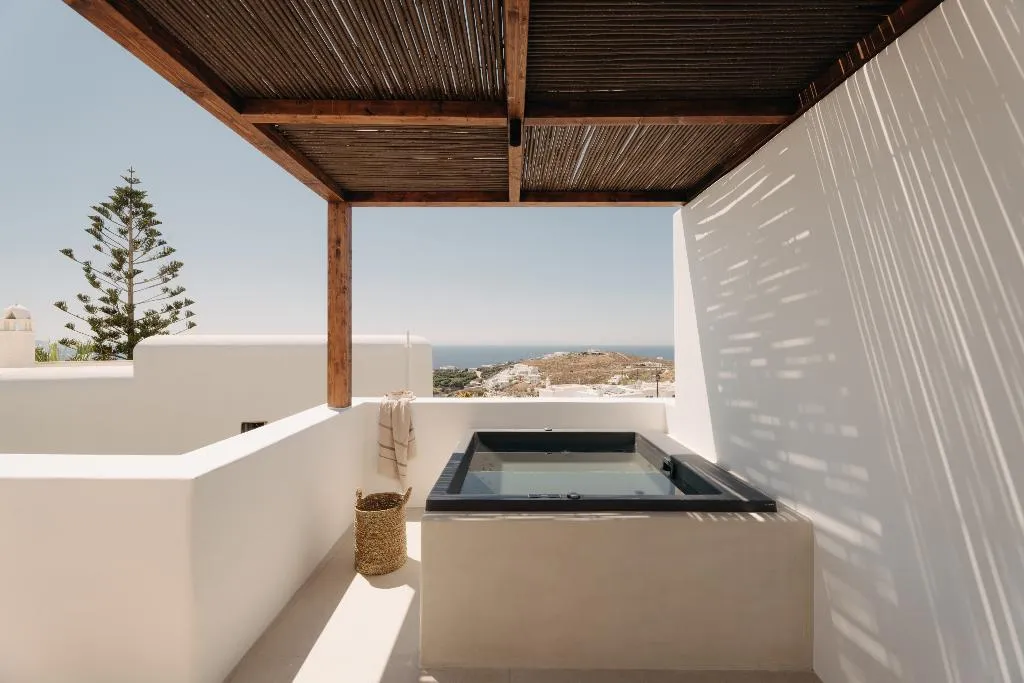 JUNIOR SUITE SEA VIEW Room, Bard De Sol, Mykonos