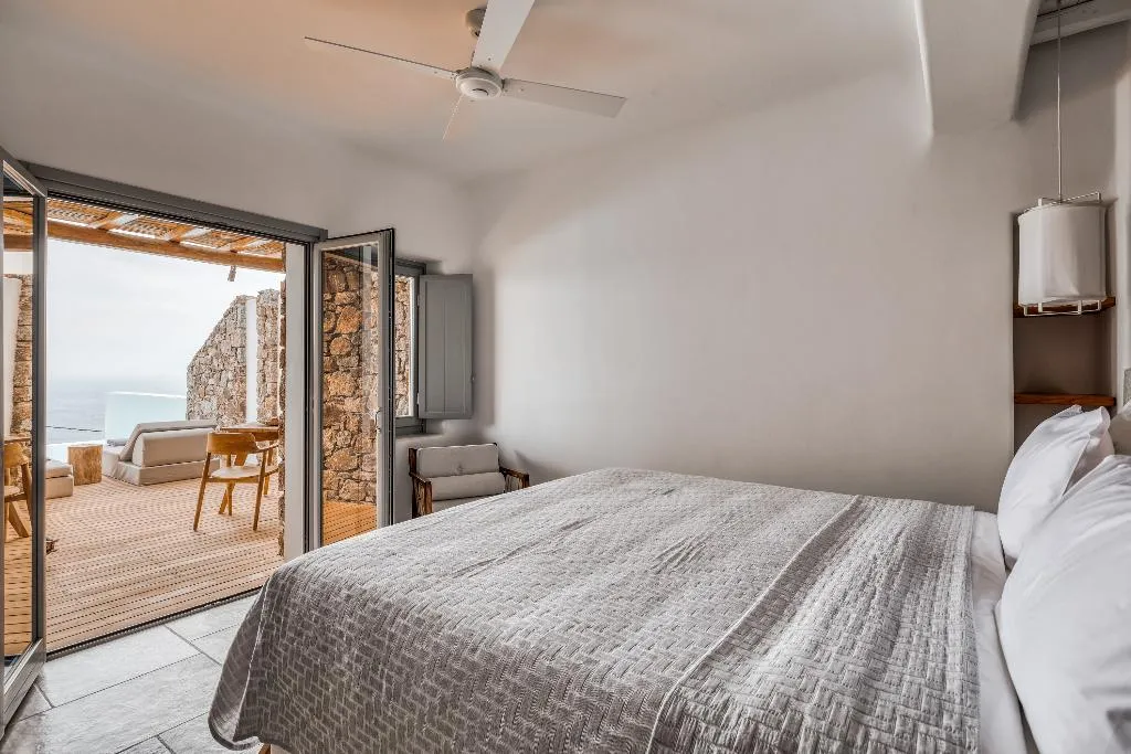 JUNIOR SUITE WITH PRIVATE POOL Room, Alissachni Mykonos, Mykonos