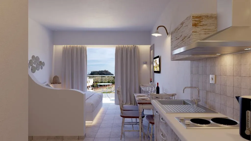 DOUBLE SUPERIOR Room, Lindian Myth Sea View Studios, Rhodes