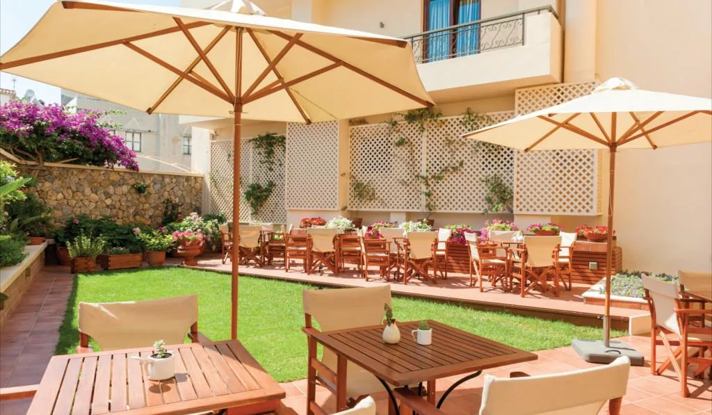 Terrace, Porto Veneziano, Crete