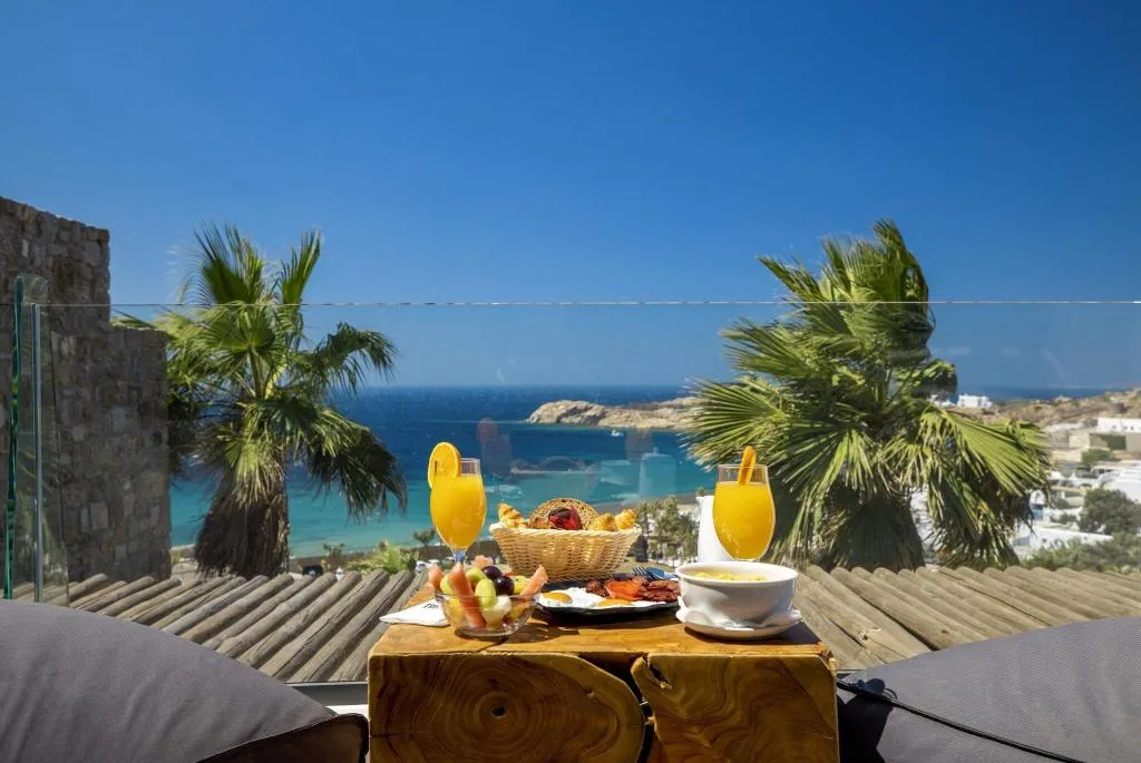 Restaurant, Tropicana Hotel, Mykonos
