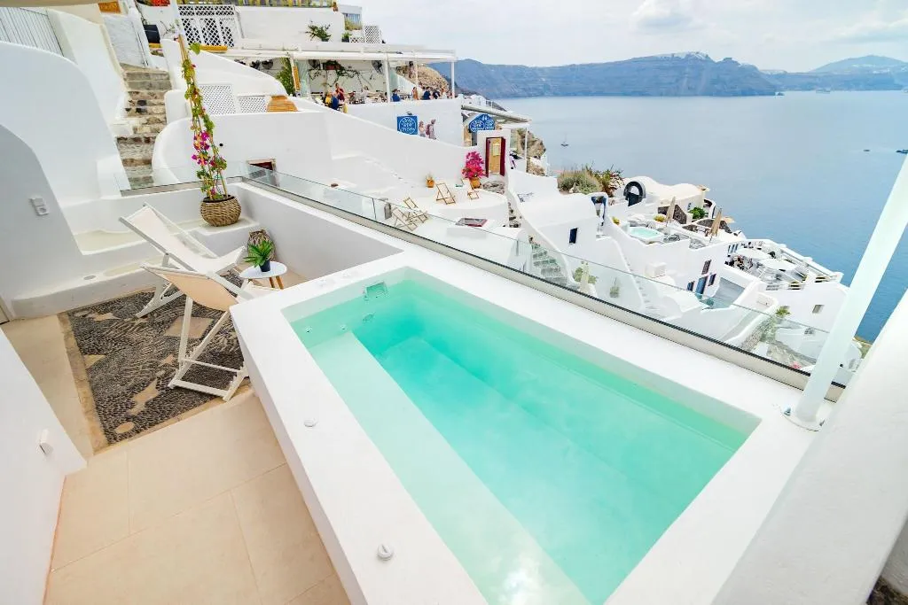 Terrace, Oia Mare Villas, Santorini