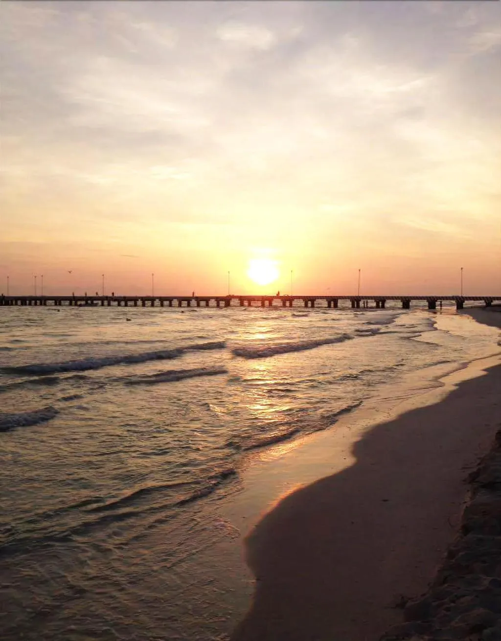 Beach, Cabañas El Cuyo, Cancun Area