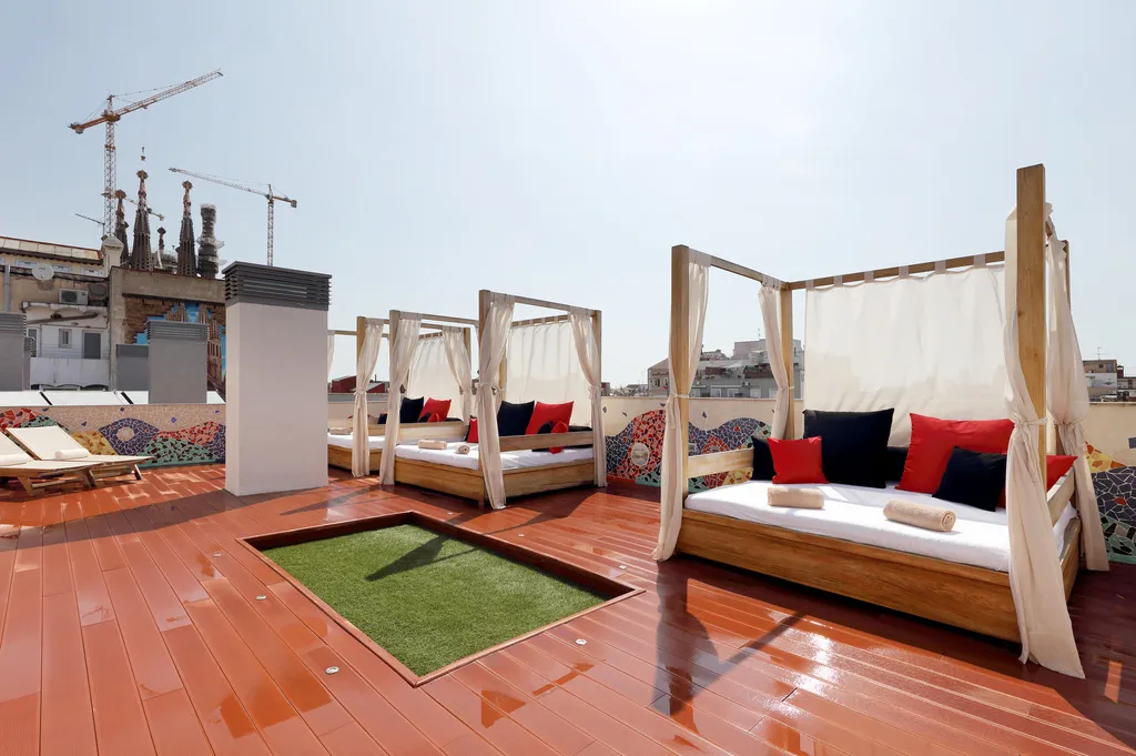 Terrace, Castro Exclusive Residences SPA Sagrada Familia, Barcelona