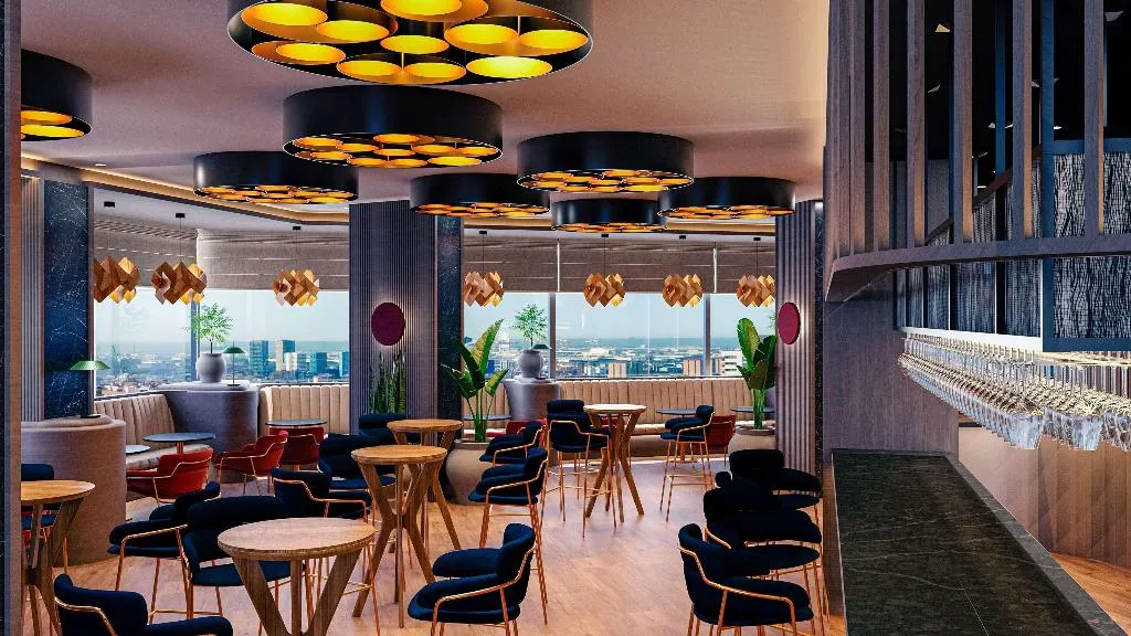 Restaurant, Torre Melina Gran Melia, Barcelona