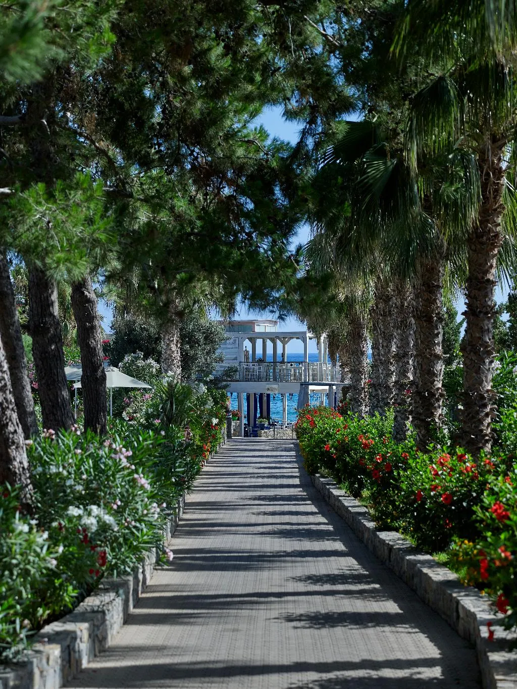 Terrace, Ikaros Beach Luxury Resort Spa, Crete