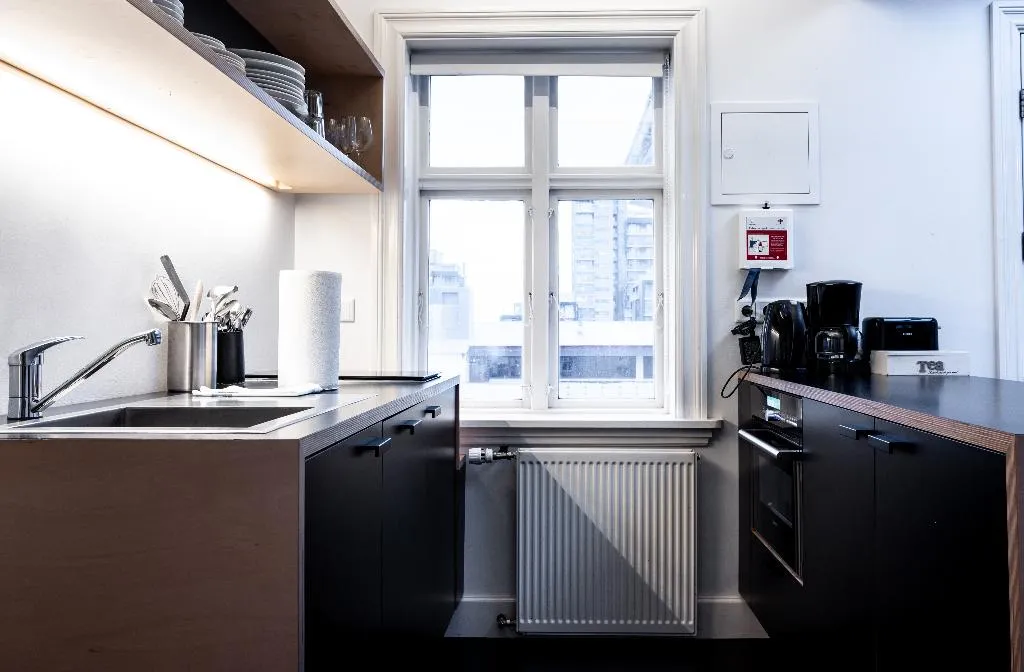 APARTMENT CAPACITY 6 TWO BEDROOMS Room, Luna Laugavegur 37, Reykjavik
